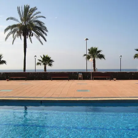 At116 Els Pins, Con Piscina En 1ra Linea De La Playa Apartment *
