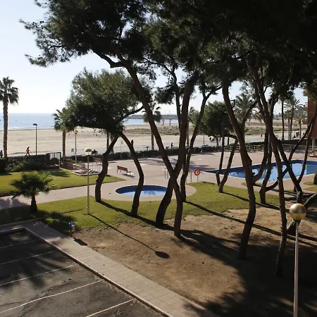 At116 Els Pins, Con Piscina En 1ra Linea De La Playa *